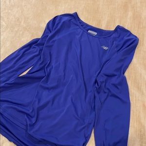New balance long sleeve running top